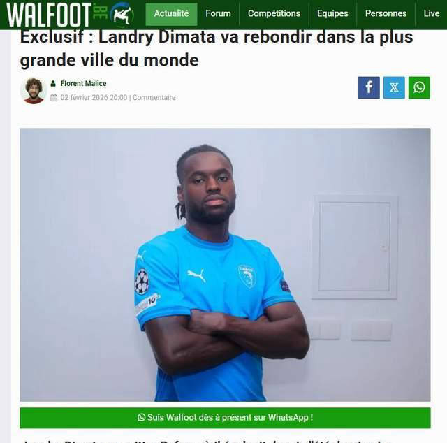 中超迎来第五位武磊西甲旧将：欧冠冲刺最快球员即将加盟重庆铜梁龙！